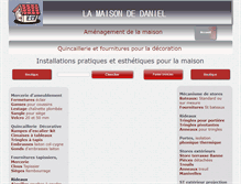 Tablet Screenshot of la-maison-de-daniel.fr